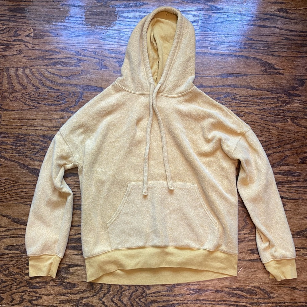 Men's Cream Yellow Hoodie